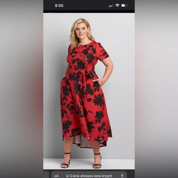 Lane Bryant | Dresses | Plus Size Dress Perfect For The Holidays | Poshmark